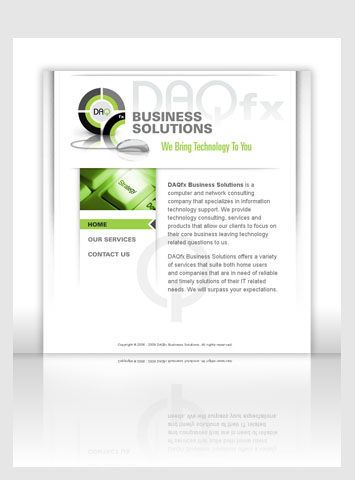 DAQfx Business Solutions website